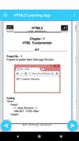 HTML5 Training App (Offline) with 220 Programs Ekran Görüntüsü 3