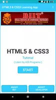 HTML5-CSS3 Training App-450Prg Plakat