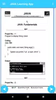 JAVA Training App-400 Programs Screenshot 4