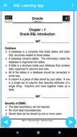 SQL Training App (Offline) Ekran Görüntüsü 3