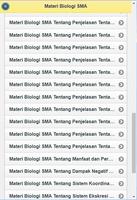 Biologi SMA Lengkap screenshot 2