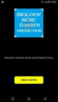 BIOLOGY ESSAYS KCSE 2020 PREDICTION capture d'écran 1