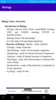BIOLOGY NOTES & Revision Papers capture d'écran 1