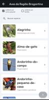Guia de Aves da Reg Bragantina تصوير الشاشة 1