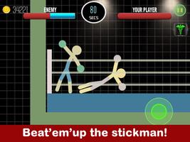 Stickman Fight 2 Player Physics Games تصوير الشاشة 1