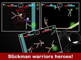 Stickman Kämpfen 2 Spieler Physik Spiele Screenshot 3