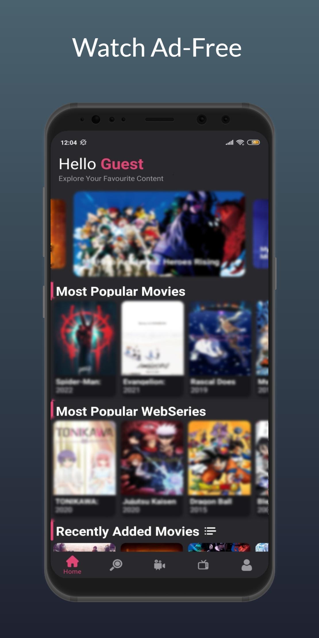AnimeXx Watch Anime Online HD APK (Android App) - تنزيل مجاني