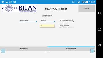 Bilan HVAC Simple for Tablet Affiche