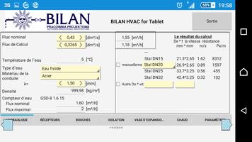 Bilan HVAC Simple for Tablet capture d'écran 1