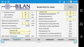Bilan HVAC Simple for Tablet screenshot 2