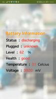 برنامه‌نما battery info عکس از صفحه