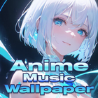 Anime Music Live Wallpaper icône