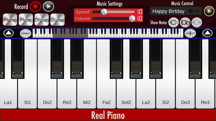 Real Piano Screenshots