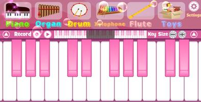 Poster Pink Piano