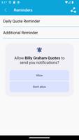 Billy Graham Quote of the Day plakat