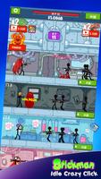 Stickman - Idle Crazy Click الملصق