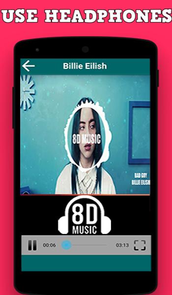 8d Audio Music Billie Eilish Bad Guy For Android Apk Download - billie eilish bad guy roblox id