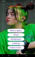 Billie Eilish Fake Video Call Poster