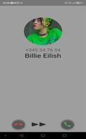 Billie Eilish Fake Video Call capture d'écran 1