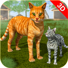 Stray Cat Simulator: Pet Games icono