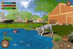 Stray Cat Simulator: Pet Games captura de pantalla 3