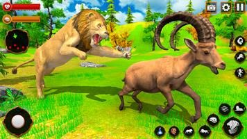 Lion Family Simulator Games capture d'écran 3