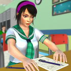 آیکون‌ High School Girl Simulator 3D