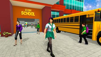پوستر High School Girl Simulator 3D