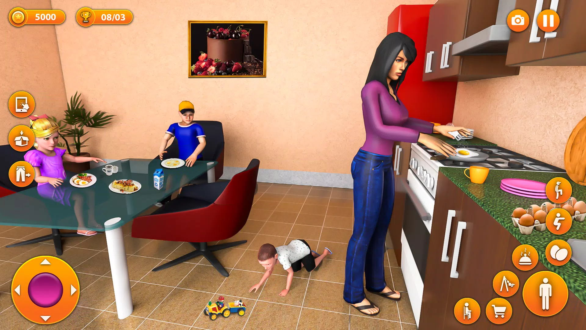 Single Mother Parent Life Game 6.71 APK + Mod [Unlimited money