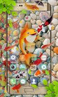 Fish Aquarium Live Wallpaper Koi Fish Application poster