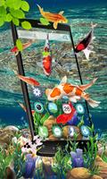 Fish Aquarium Live Wallpaper Koi Fish Application screenshot 2