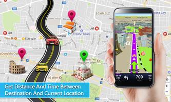 Gps Live Voice Navigation Driving Route Direction screenshot 1