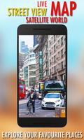 Live Earth Map & Live Street View For Mobile Plakat