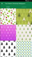 Tree Pattern Christmas Wallpapers Affiche