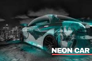Neon Car Wallpapers HD Affiche