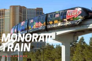 Monorail Train Wallpapers plakat