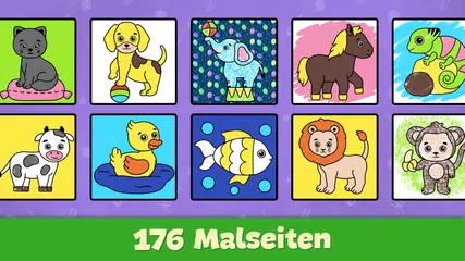 Malbücher für Kinder: Malbuch XAPK Herunterladen