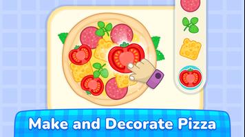 Kids Cooking Games 2 year olds پوسٹر