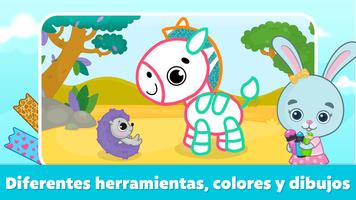 Paginas de colorear para niños captura de pantalla 2