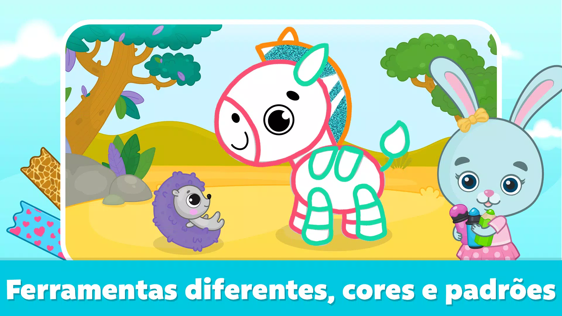 Jogos de colorir desenhos Infantil Jogos para bebe - Baixar APK para  Android