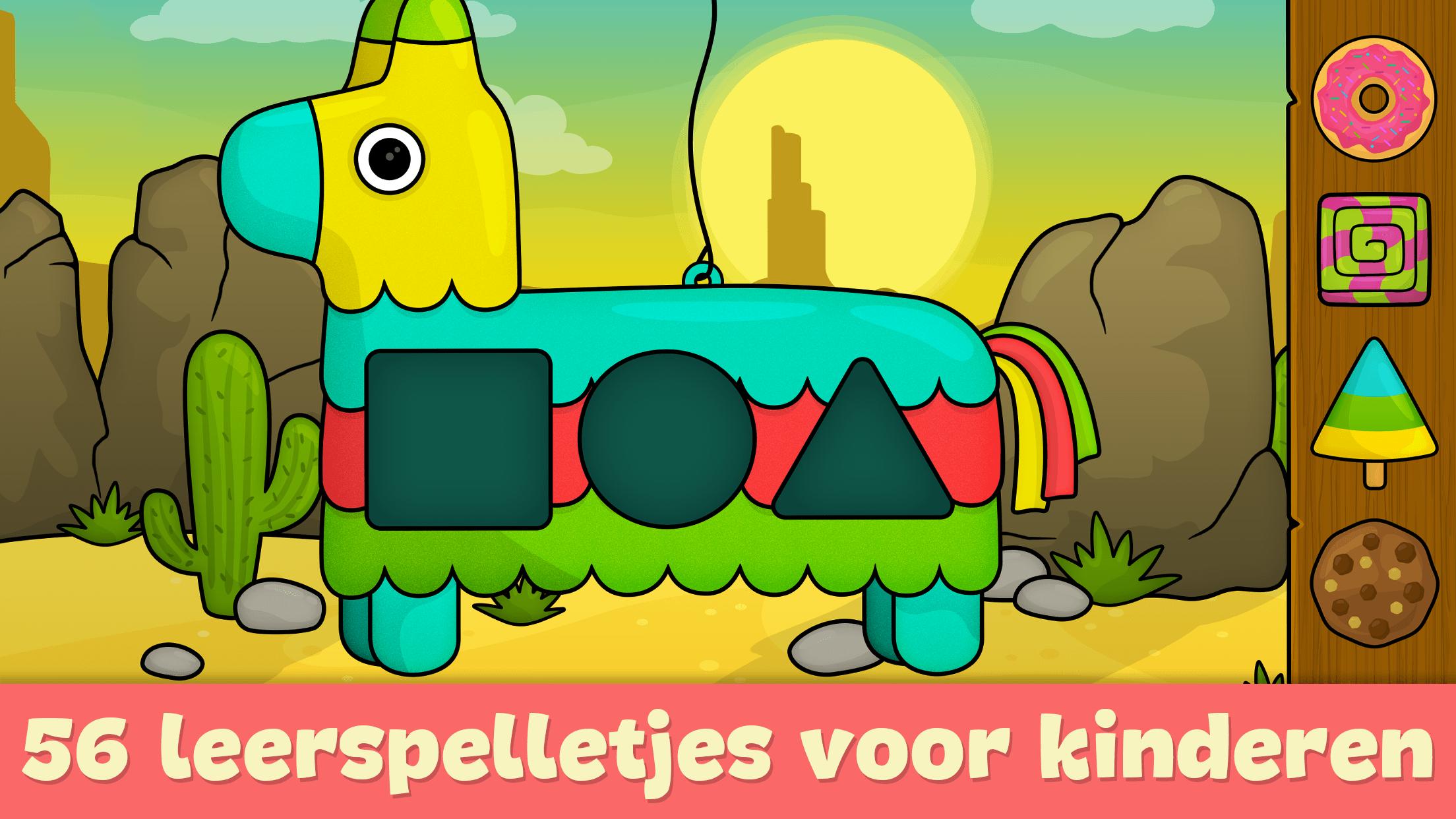 Spiksplinternieuw Peuter spelletjes 2 - 5 jaar for Android - APK Download QV-65