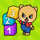 Bimi Boo: 2歳から5歳児向け数字を学ぶ教育ゲーム APK