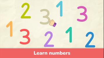 Numbers - 123 games for kids poster