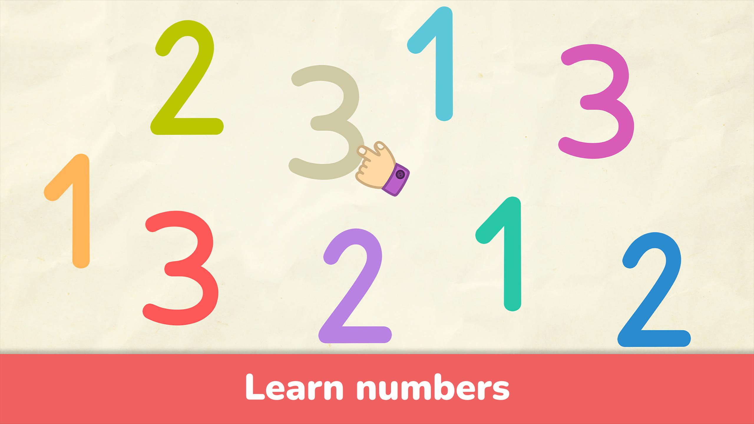 Включай цифру номер 4. Цифры для детей. Изучаем цифры. Игра цифры. Учим цифры.