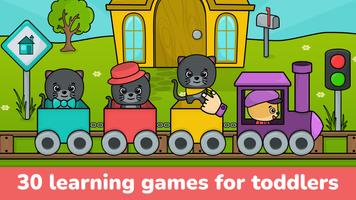 Toddler Games for 2+ year olds پوسٹر