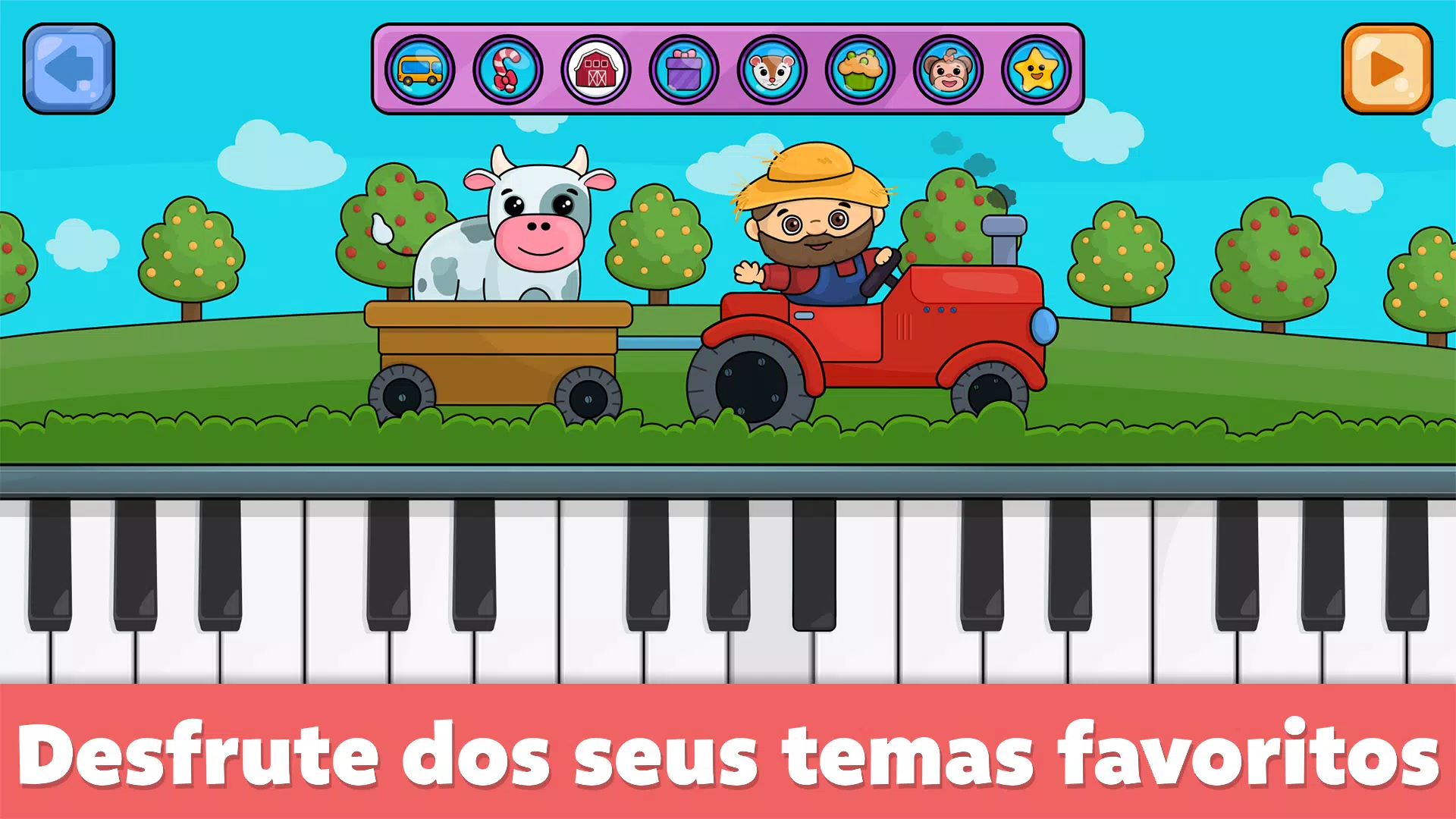 Jogo de Piano engraçado::Appstore for Android