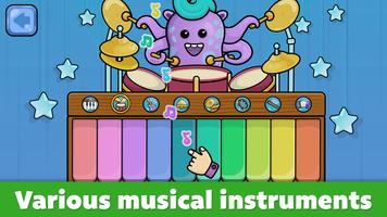 Baby Piano: Kids Music Games screenshot 1