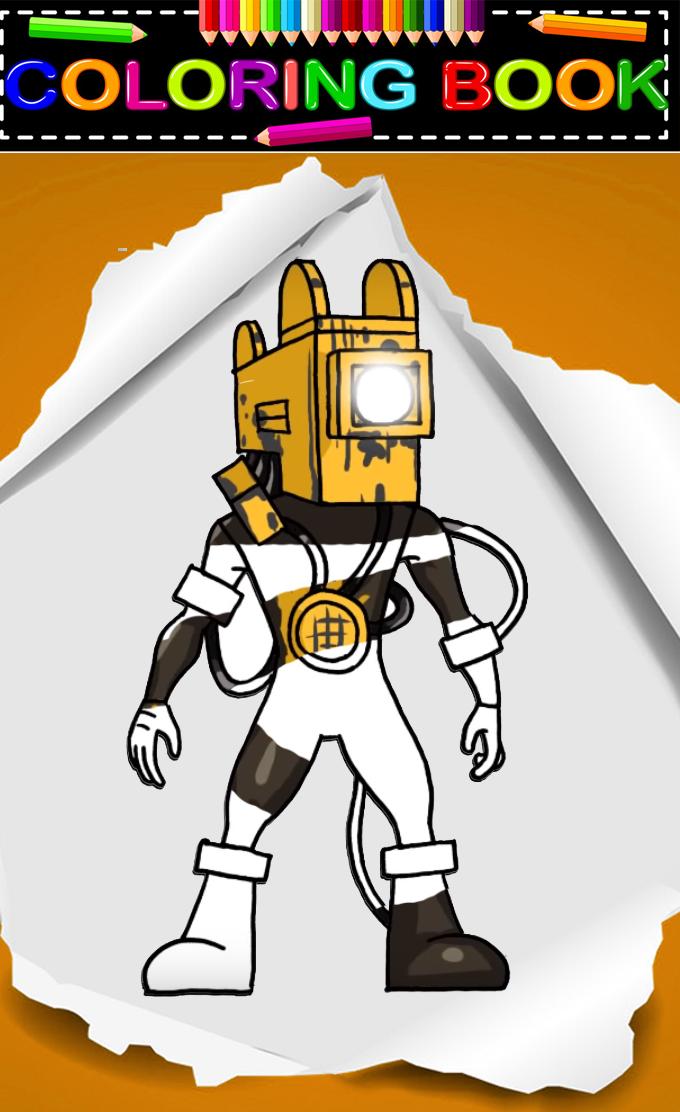 Coloring Book For Bendy Coloring Pages Games Free For