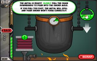 Jack blacksmith on cool math: Fun Craft Game capture d'écran 1