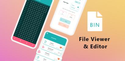 BIN File Viewer - BIN Reader پوسٹر